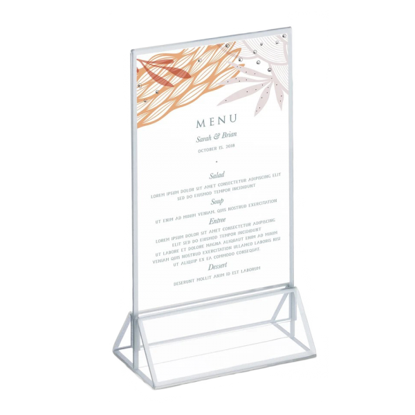 Espositore bifacciale A5